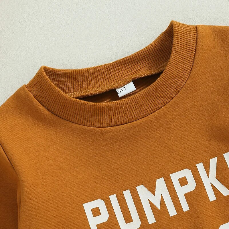 Baby 2023 Halloween Odjeća za dojenčad, malu djecu, dječake, djevojčice, majica s printom slova dugih rukava, kombinezoni, kombinezoni