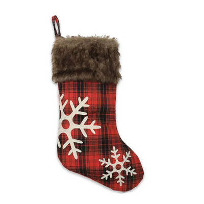 Netkane tkanine Božićne čarape Elk Snjegović Djed Božićnjak Čarape Poklon vrećice Božićne vrećice Šarene božićne dekoracije za dom