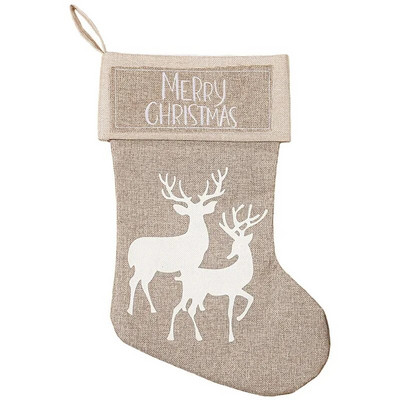 Božićni ukrasni pribor Čarape Vrećica s poklonima Vješalica za božićno drvce Ukrasi Vrećica s poklonima Božićne čarape