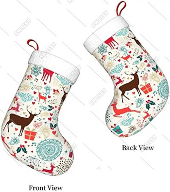 Οι χριστουγεννιάτικες κάλτσες είναι ένα δώρο έκπληξη για τα παιδιά και είναι διακοσμημένες για να καλύψουν την άφιξη των Χριστουγέννων