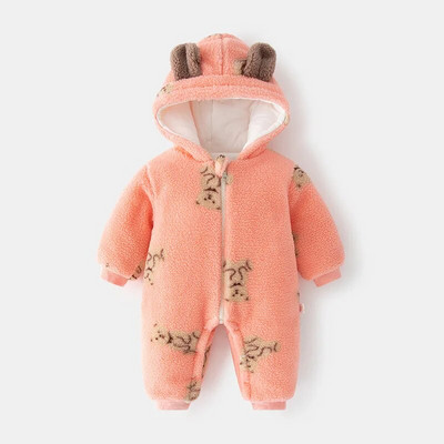 Odjeća za bebe od 0 do 12 mjeseci 100% pamuk Odjeća za novorođenčad Jednobojni bodiji i jednodijelni jesensko-zimski kombinezoni