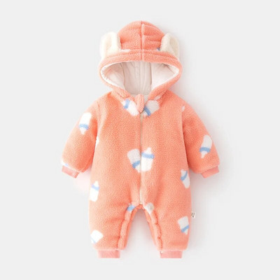 Odjeća za bebe od 0 do 12 mjeseci 100% pamuk Odjeća za novorođenčad Jednobojni bodiji i jednodijelni jesensko-zimski kombinezoni