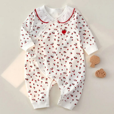 Vankriided vastsündinutele Lühikeste varrukatega Pöördkaelusega Body, Tüdrukutele ja Poistele Väikelaste Suveriided