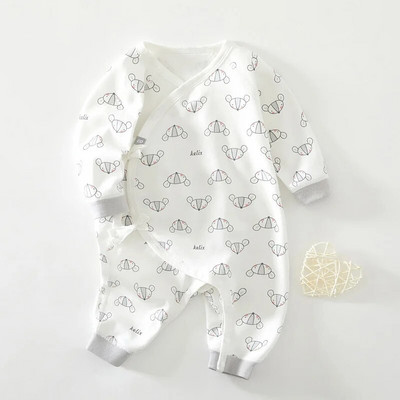 Vankriided vastsündinutele Lühikeste varrukatega Pöördkaelusega Body, Tüdrukutele ja Poistele Väikelaste Suveriided
