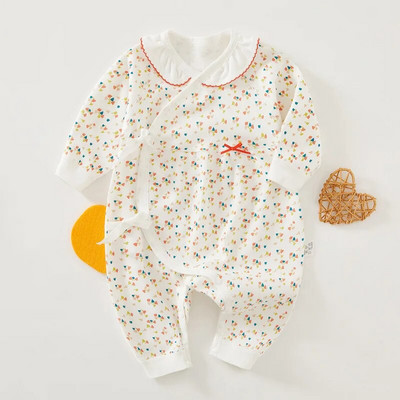 Vankriided vastsündinutele Lühikeste varrukatega Pöördkaelusega Body, Tüdrukutele ja Poistele Väikelaste Suveriided