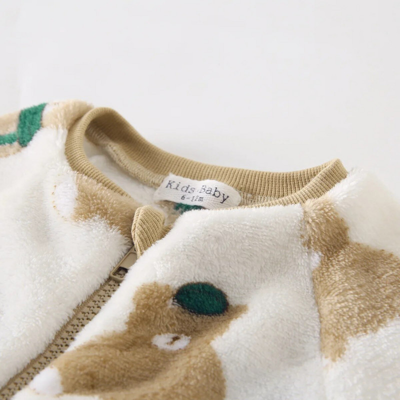 Odjeća za djevojčice i dječake Novorođenčad Hlače korejskog stila Mekani, voštani i baršunasti zimski bodi i jednodijelna odjeća