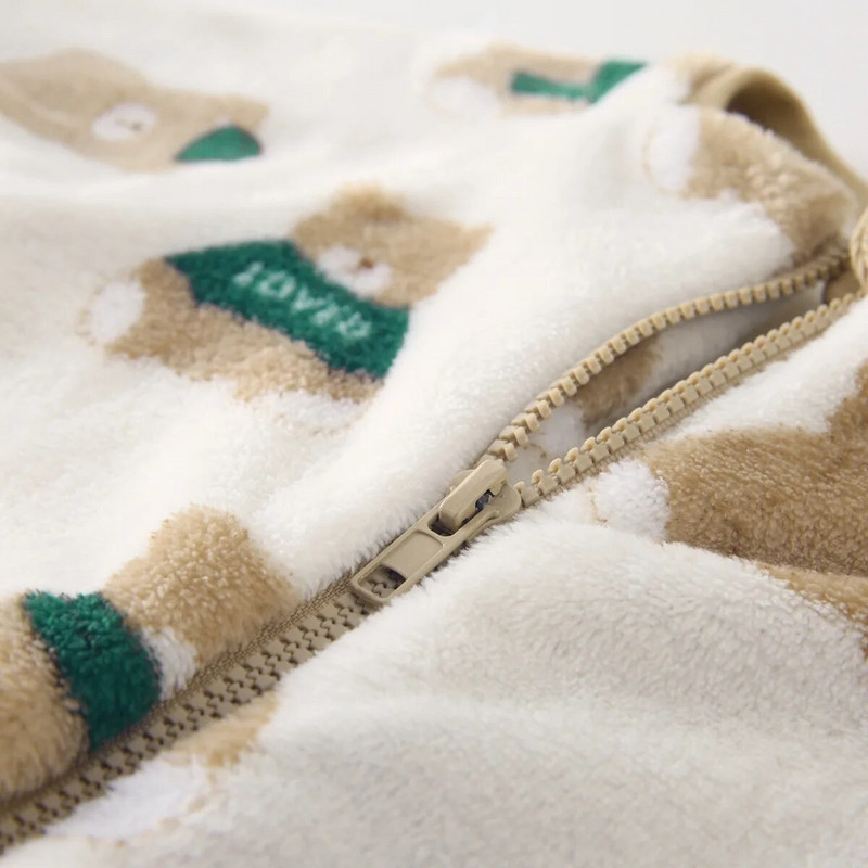 Odjeća za djevojčice i dječake Novorođenčad Hlače korejskog stila Mekani, voštani i baršunasti zimski bodi i jednodijelna odjeća