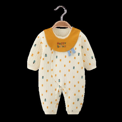 2023. gada jaundzimušā kombinezons ar priekšautiņiem, multfilmas rudens ziemas autiņbiksītes meitenēm, zēniem, maziem bērniem, tērpiem zīdaiņiem