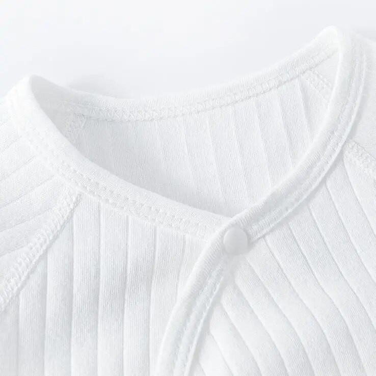 Bodiji i jednodijelni kombinezoni za novorođenčad Odjeća za novorođenče Odjeća s leptirima od čistog pamuka Jednobojni kombinezoni za bebe dugih rukava