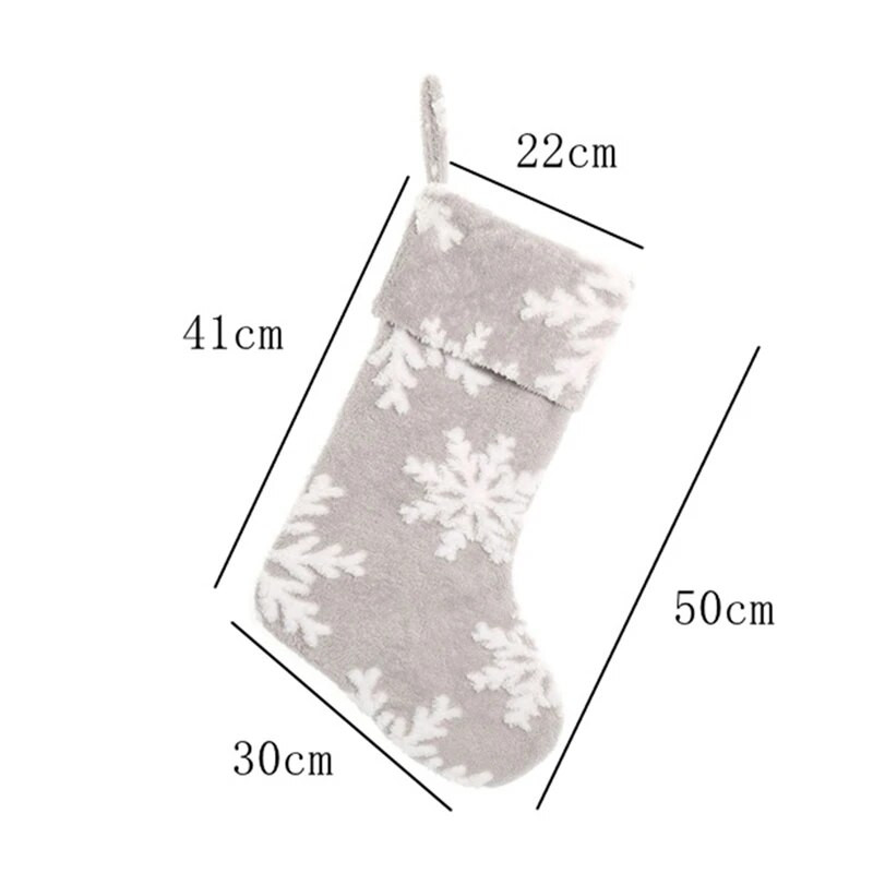 Kalėdų kojinių maišelis pakabukas Dovanų laikymo krepšys Saldainių laikymo krepšys Festivalio puošmena Saldainiai Kalėdų eglutės papuošimai