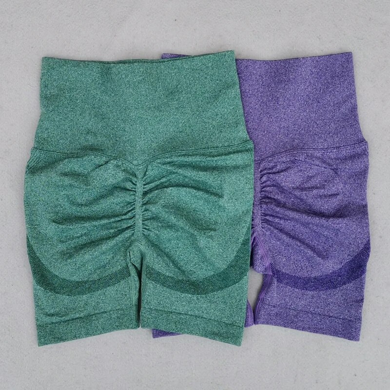 Bešavni kompleti za jogu Ženska odjeća za teretanu Sportska odjeća za fitness Kratke hlače za trčanje Sportski grudnjak Sportski komplet za vježbanje 2-dijelni sportski komplet