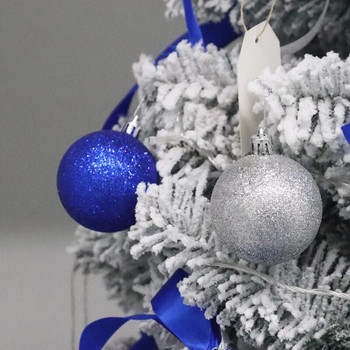 24 бр. Коледни топки Орнаменти 3-6 см Висящи топки за коледни празнични партита Декорации