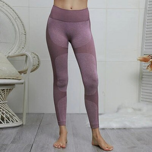 Zökkenőmentes jóga szett Női Fitness Ruházat Sportruházat 2 részes tornatermi szett edzés futás futás sport ruha női edzőtermi leggings szett sportmelltartó