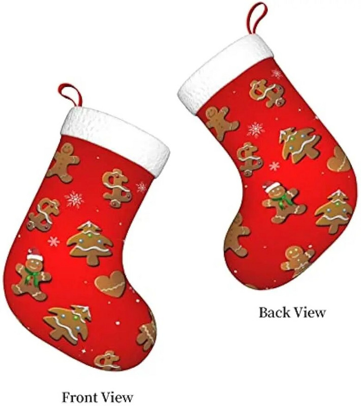 Božićne čarape Medenjaci Božićne čarape za ukrašavanje božićnih zabava