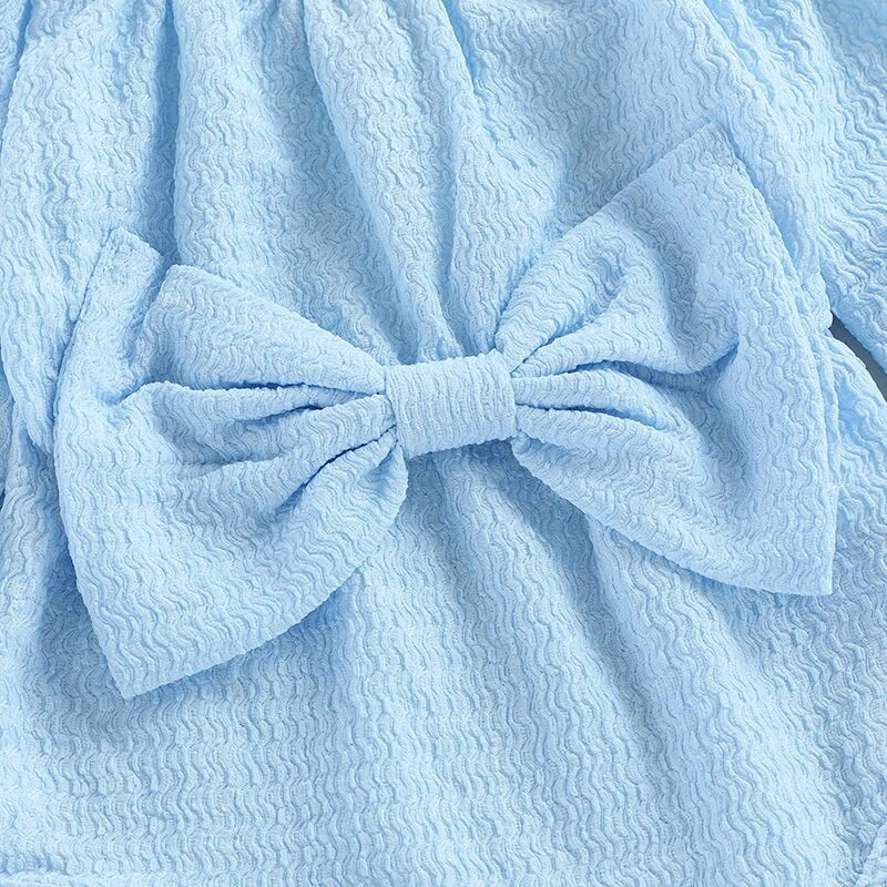 Szép őszi csecsemő fiúk lányok bodyk ruhák masszív vállból hosszú ujjú, csípős jumperek játszóruhák fejpántos ruhák