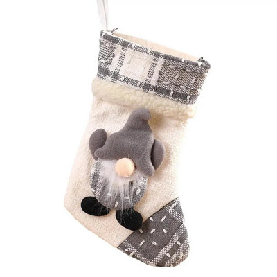 Ziemassvētku zeķes Gnome Zeķes Ziemassvētku dāvanu maisiņš Kamīna eglīte Ziemassvētku rotājumi Mājas bērniem Dāvana