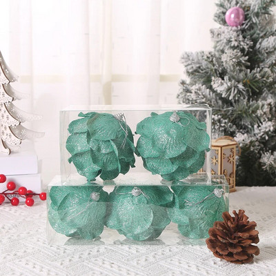 Jauna stila Ziemassvētku balle Ziemassvētku eglītes piekarināmais kulons ar putuplasta sniega bumbiņu Ziemassvētku rotājums mājām Natal Jaunais gads 2023