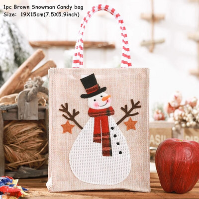 Čarape Djeda Mraza Čarape za sretan Božić Vrećica za poklon slatkiša Božićni ukrasi za dom Navidad Novogodišnji ukras božićnog drvca