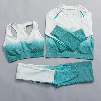 Sieviešu sporta apģērbs fitnesa tērps bezšuvju jogas komplekts treniņu apģērbs sporta apģērbs sievietēm sporta zāle apģērbs sporta komplekts