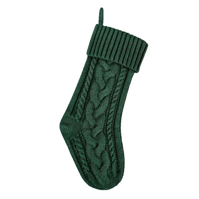 46 cm velike božićne čarape plišane božićne čarape od crvene tkanine viseći ukras Xmax poklon pakiranje čarapa božićni ukras 2023