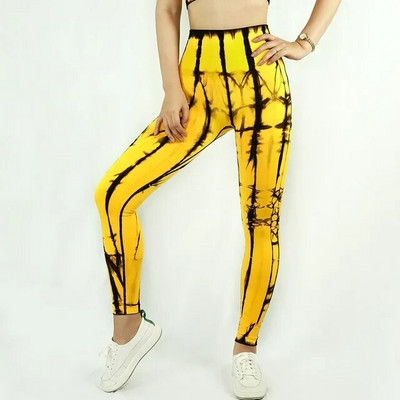 Ženska odjeća za vježbanje tie dye fitness odijela za jogu Rastezljive tajice visokog struka bešavne trenirke sportski set za jogu