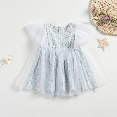 Ljetna haljina princeze za djevojčice Cvjetne haljine za djevojčice za malu djecu Nova modna balska haljina za dojenčad Odjeća za zabave