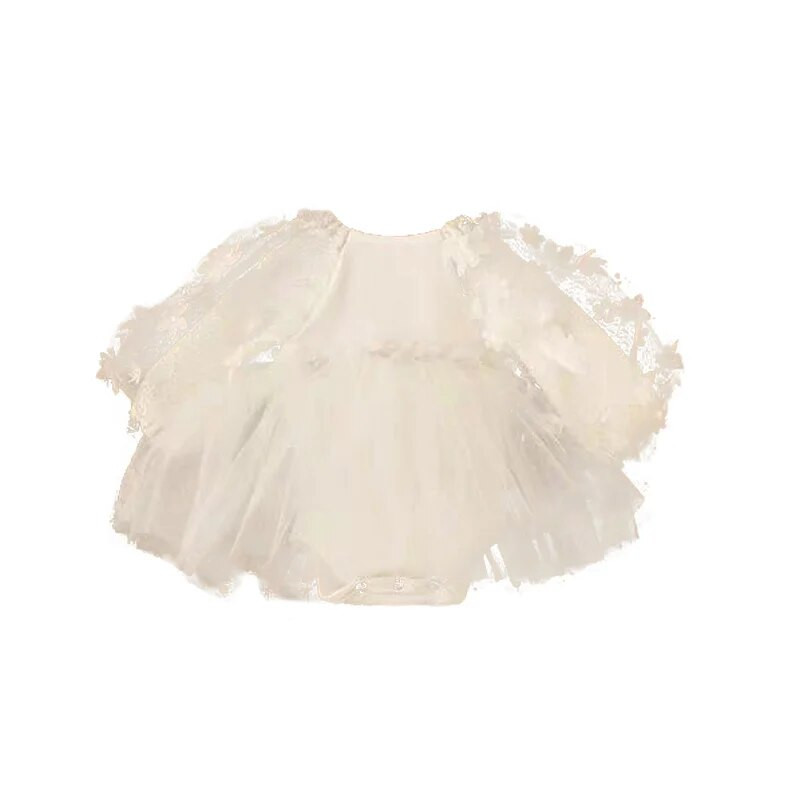 Meiteņu kleita, maza bērna princese, ziedi