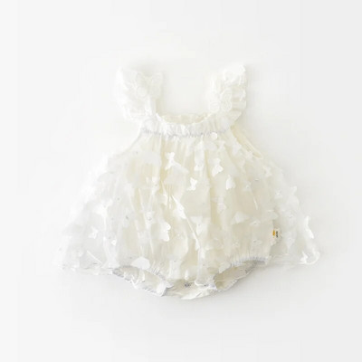 Ljetne štrample za novorođenčad Slatke slatke štrample za princeze, štrample bez rukava za djevojčice, dječje štrample 3-24M, trokutasto penjačko odijelo za djevojčice