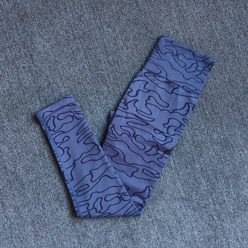 Ženski set za jogu dugih rukava Odjeća za vježbanje u teretani Fitness Crop Top Bešavne tajice visokog struka 2 kom/komplet Sportsko odijelo Aktivna odjeća