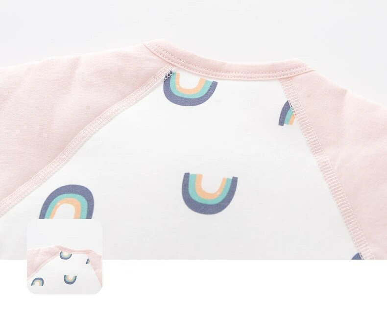 Odjeća za bebe od 0 do 12 mjeseci 100% pamuk Odjeća za novorođenčad Jednobojni bodiji i jednodijelni jesensko-zimski kombinezoni