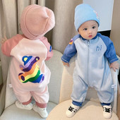 Bodi za bebe i jednodijelna odjeća za bebe od 0 do 12 mjeseci Jesenska i zimska odjeća Kombinezoni dugih rukava Dostava za bebu 5 dana