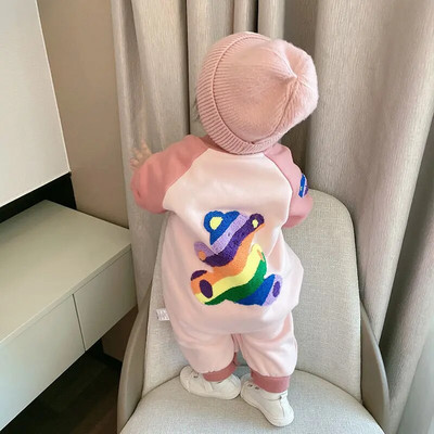 Bodi za bebe i jednodijelna odjeća za bebe od 0 do 12 mjeseci Jesenska i zimska odjeća Kombinezoni dugih rukava Dostava za bebu 5 dana