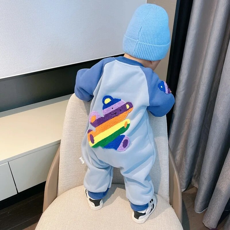 Bodi za bebe i jednodijelna odjeća za bebe od 0 do 12 mjeseci Jesenska i zimska odjeća Kombinezoni dugih rukava Dostava za bebu 5 dana