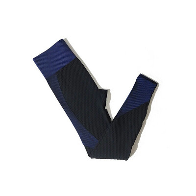 Antblauzdžiai aukštu juosmeniu + sportinė liemenėlė Moterims besiūliai jogos rinkinys Sporto drabužiai Sporto kostiumai Treniruotės drabužiai Moteriai bėgiojančiai sportinė apranga