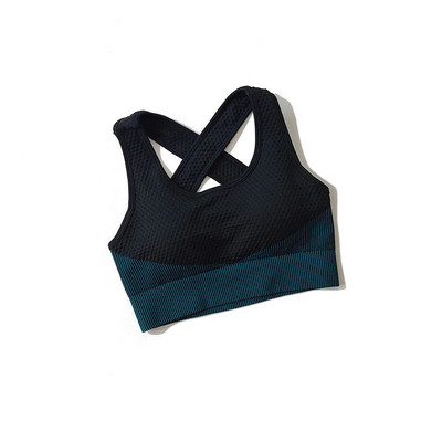 Antblauzdžiai aukštu juosmeniu + sportinė liemenėlė Moterims besiūliai jogos rinkinys Sporto drabužiai Sporto kostiumai Treniruotės drabužiai Moteriai bėgiojančiai sportinė apranga