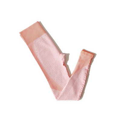 Antblauzdžiai aukštu juosmeniu + sportinė liemenėlė Moterims besiūliai jogos rinkinys Sporto drabužiai Sporto kostiumai Treniruotės drabužiai Moteriai bėgiojančiai sportinė apranga