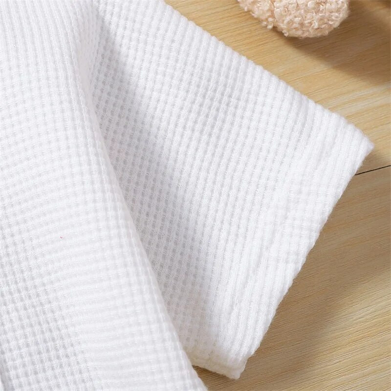 Novorođenčad, dječaci, djevojčice, ljetne štrample, kratke rukave, okrugli izrez, medvjedić, široki kombinezoni, kombinezoni, odjeća