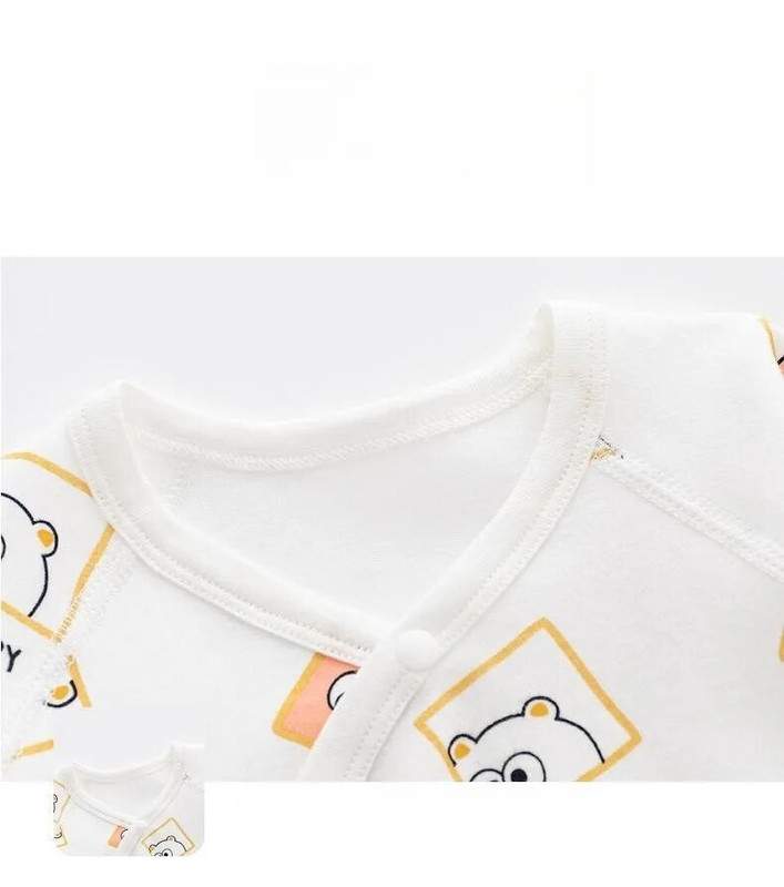 Odjeća za bebe od 0 do 12 mjeseci 100% pamuk Odjeća za novorođenčad Jednobojni bodiji i jednodijelni jesensko-zimski kombinezoni