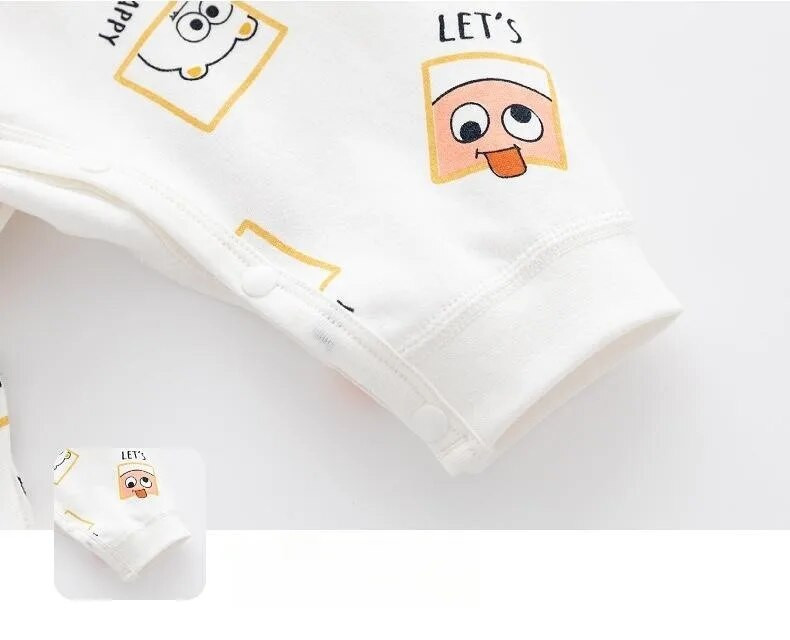 Odjeća za bebe od 0 do 12 mjeseci 100% pamuk Odjeća za novorođenčad Jednobojni bodiji i jednodijelni jesensko-zimski kombinezoni