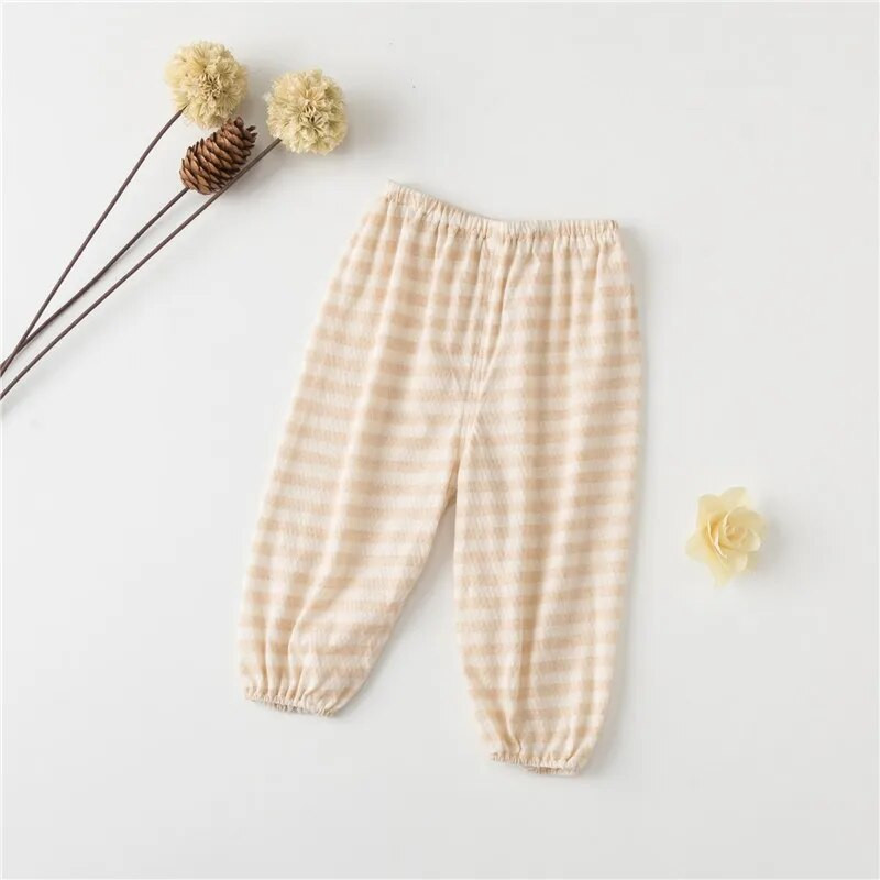 Dječje hlače Ljeto 2023. Novo za djecu, dječake i djevojčice, mekane pamučne duge hlače s elastičnim strukom, ležerne hlače u sportskom stilu Hlače za malu djecu i dječake