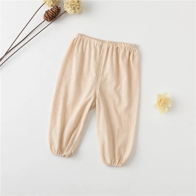 Dječje hlače Ljeto 2023. Novo za djecu, dječake i djevojčice, mekane pamučne duge hlače s elastičnim strukom, ležerne hlače u sportskom stilu Hlače za malu djecu i dječake