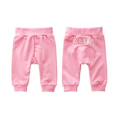 Pamučne duge hlače za dječake i djevojčice 2023. Novi stil hlača za proljeće i jesen Dječja odjeća Ležerne hlače u čistim bojama Hlače