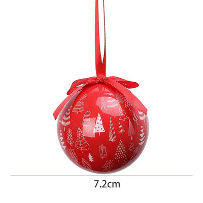 7,2 cm-es karácsonyfa matricák hab golyós medál díszek, dekoráció 2023 karácsonyi esküvői újévi parti lakberendezési kiegészítők