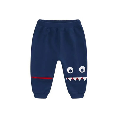 1-4 Y Jesen, nova moda, duge hlače za dječake, gornja odjeća s elastičnim strukom, ležerne hlače od čistog pamuka, sportska odjeća, odjeća za djecu