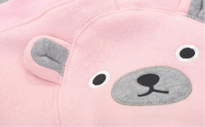 2023 őszi babanadrág pamut lány nadrág Rajzfilm kötött tipegő lány leggings elasztikus derék Busha PP nadrág nadrág babaruhák