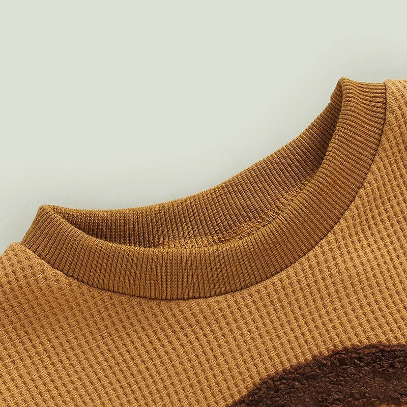 2023. Prekrasne ljetne novorođene bebe Dječaci Djevojčice Vaffle Rompers Odjeća Vez Rainbow Kratkih rukava Kombinezoni s O-izrezom