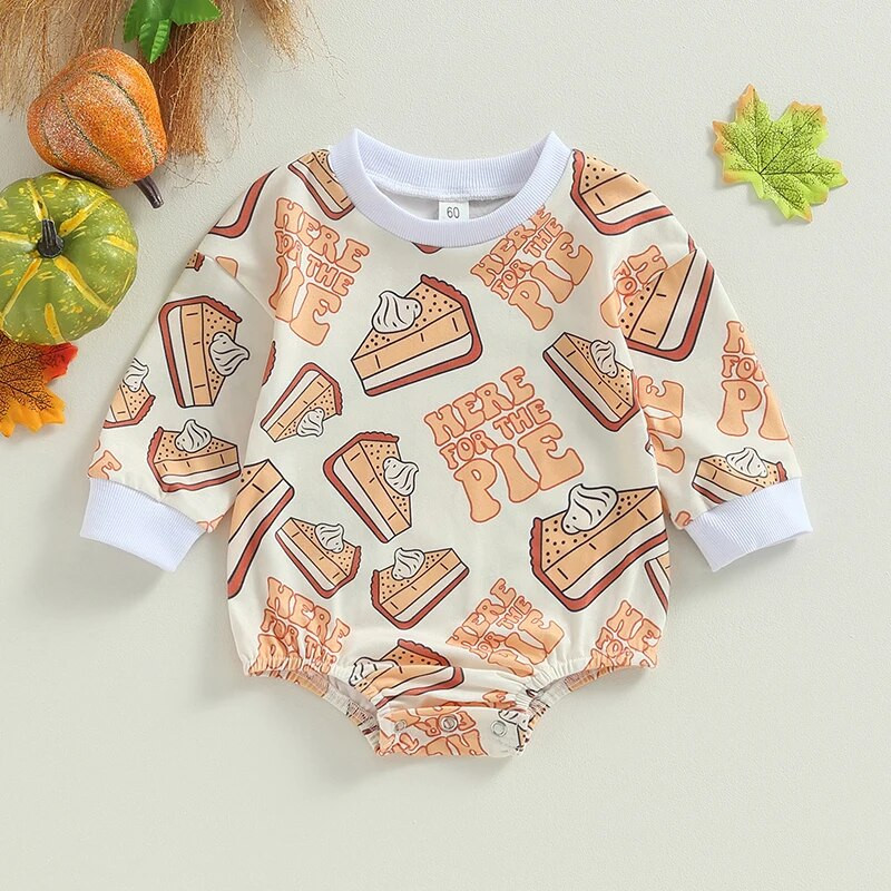 Mood Baby Halloween Rompers Rõivad poistele Tüdrukud Pikkade varrukatega Meeste Kaelus Ghost Flower Pumpkin Jumpsuits Mänguülikonnad Kombinesoonid