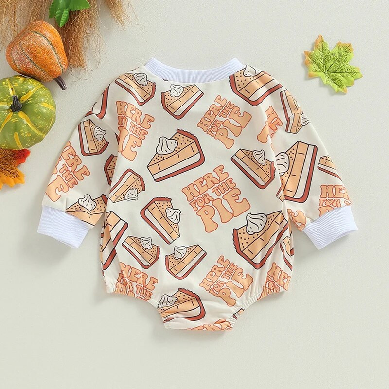 Mood Baby Halloween Rompers Rõivad poistele Tüdrukud Pikkade varrukatega Meeste Kaelus Ghost Flower Pumpkin Jumpsuits Mänguülikonnad Kombinesoonid