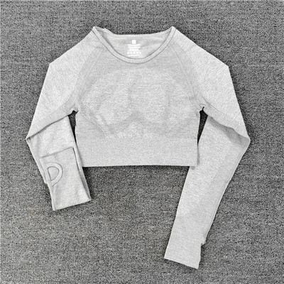 Bešavni sportski set Ženska plava dvodijelna majica kratkih rukava Tajice Odjeća za vježbanje Odijelo za fitness Odjeća za vježbanje Kompleti za jogu