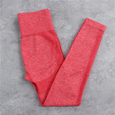 Bešavni sportski set Ženska plava dvodijelna majica kratkih rukava Tajice Odjeća za vježbanje Odijelo za fitness Odjeća za vježbanje Kompleti za jogu